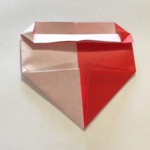 ハート折り紙簡単折り方