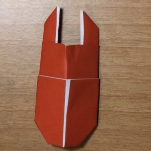 クワガタの折り紙の簡単な折り方