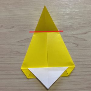 折り紙で作るクリスマス飾りの簡単なベルの折り方