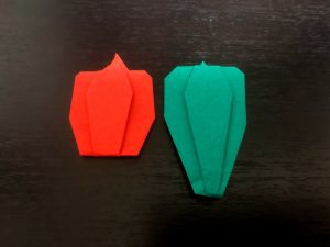 パプリカ折り紙の折り方
