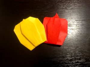 パプリカ折り紙の折り方